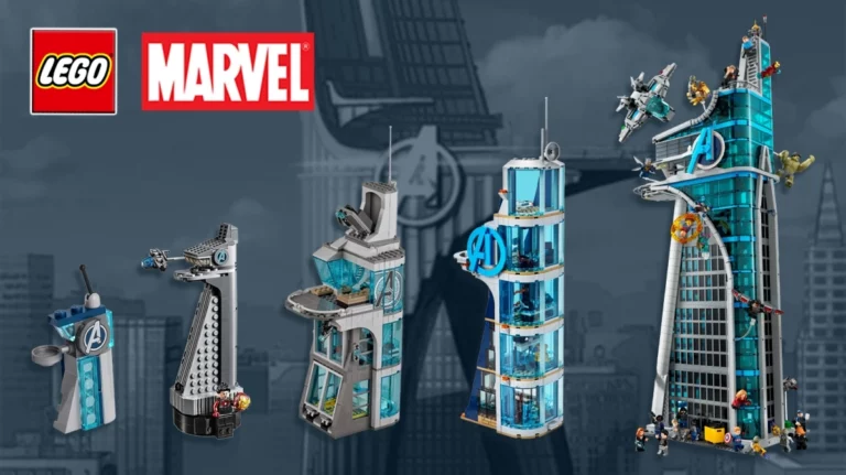 Wszystkie wieże Avengersów od LEGO