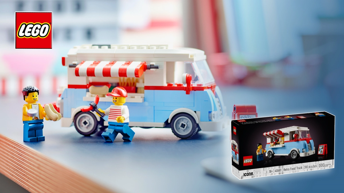 Food truck retro gratisem na stronie LEGO. Jak go zdobyć?