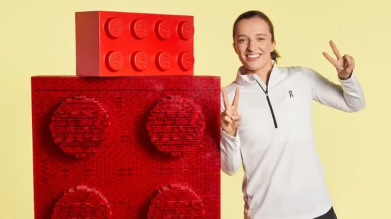 Iga Świątek została ambasadorką LEGO