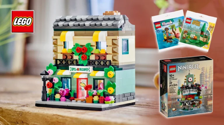 Kwiaciarnia, 2 polybagi i mikromiasto Ninjago na stronie LEGO. Jak je zdobyć?