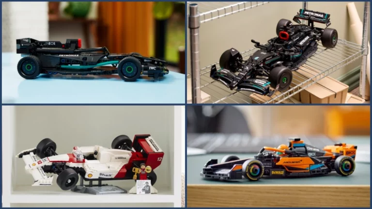 Szczegóły nowych bolidów F1 od LEGO