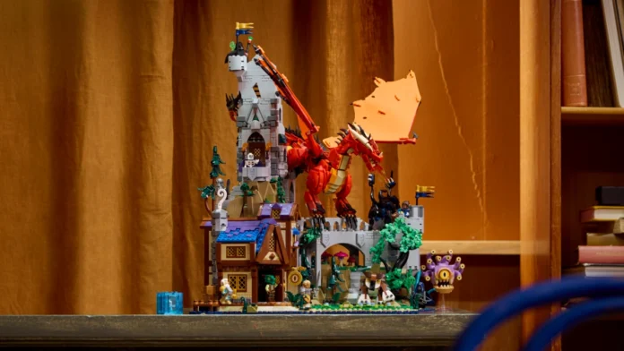 LEGO 21348 Opowieść o czerwonym smoku