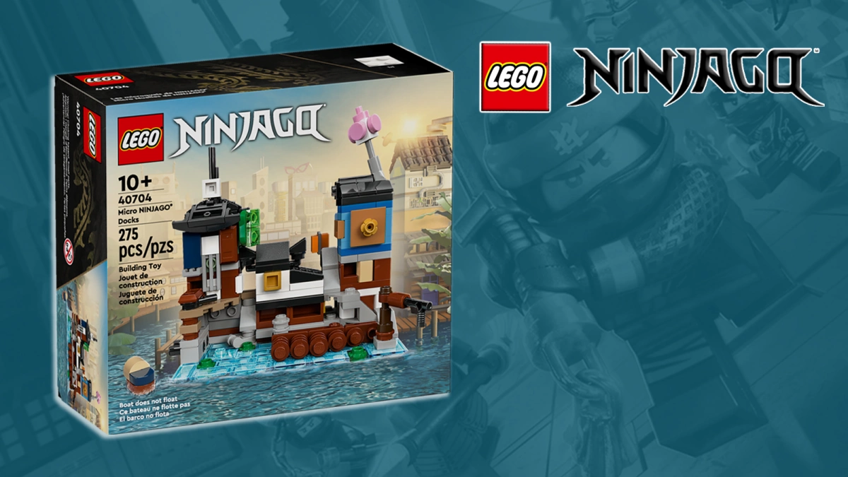 Doki mikro-miasta Ninjago są już na stronie LEGO