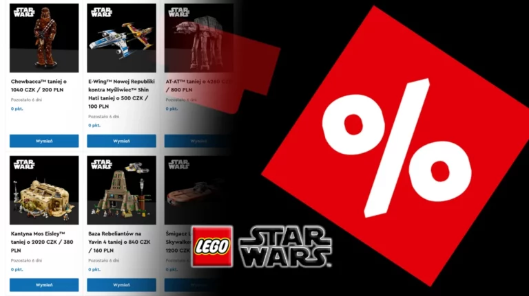 Są już kody obniżające ceny sety Star Wars. Warto je zarezerwować!