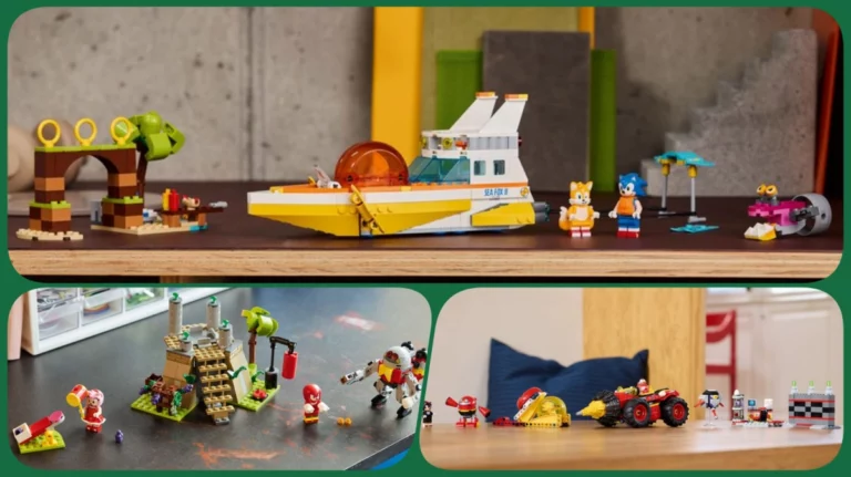 Foty sierpniowych premier LEGO Sonic
