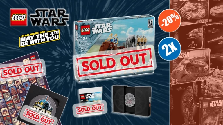 Końcówka Dnia Star Wars na LEGO.pl. Pozostał tylko 1 gratis