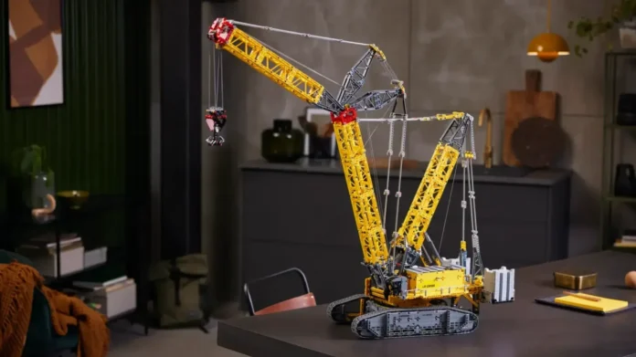 LEGO żuraw Liebherr