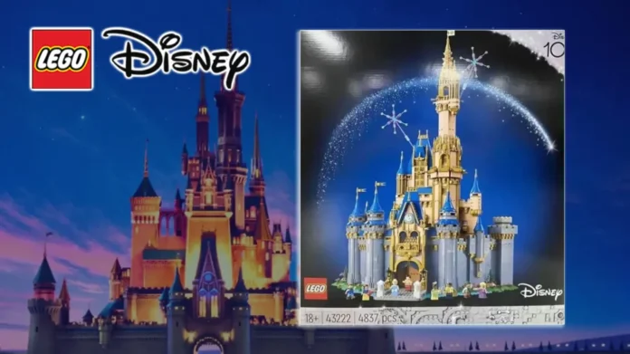 LEGO 43222 Zamek Disneya