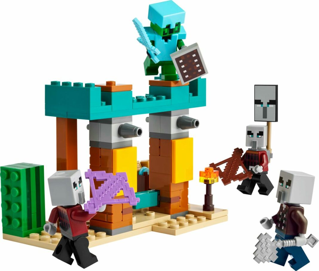 Zapowiedzi LEGO 2025 Seria Minecraft Papugowe Domki S Na LEGO Pl LEGO 21267 03 1068x907