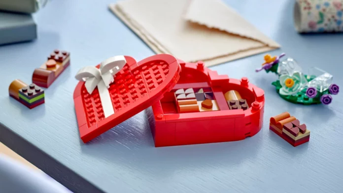 LEGO walentynkowe serce