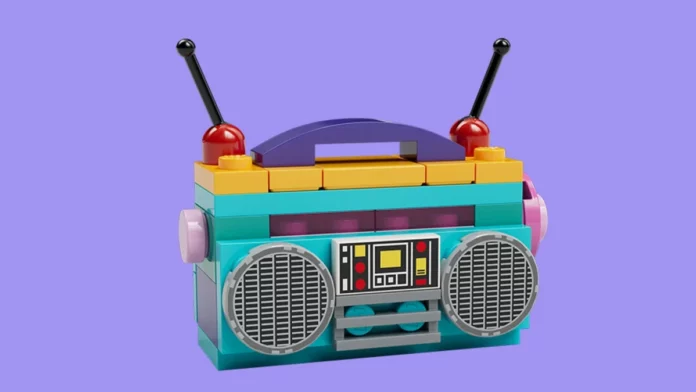 LEGO boombox promocja