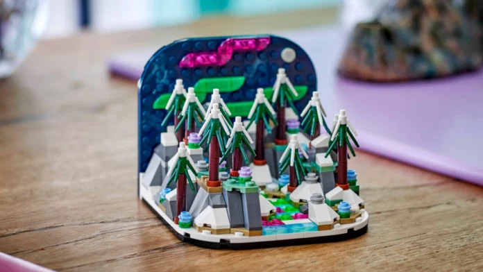 LEGO zorza polarna