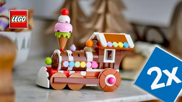 LEGO piernikowy pociąg promocja