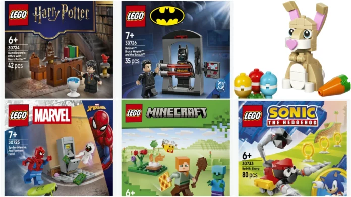 zapowiedzi LEGO 2026 polybagi
