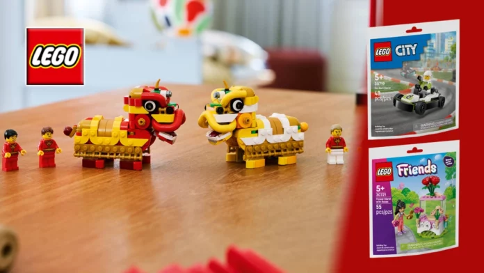 LEGO taniec lwa promocja