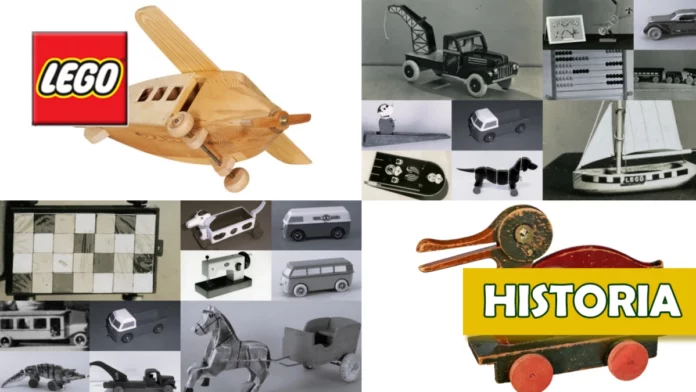 LEGO drewniane zabawki