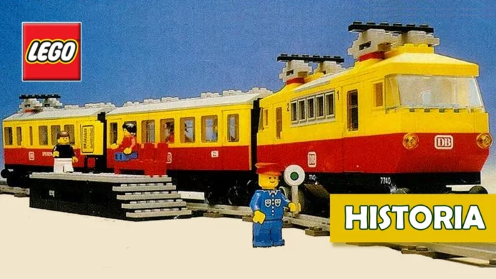 Szara Era pociągi LEGO