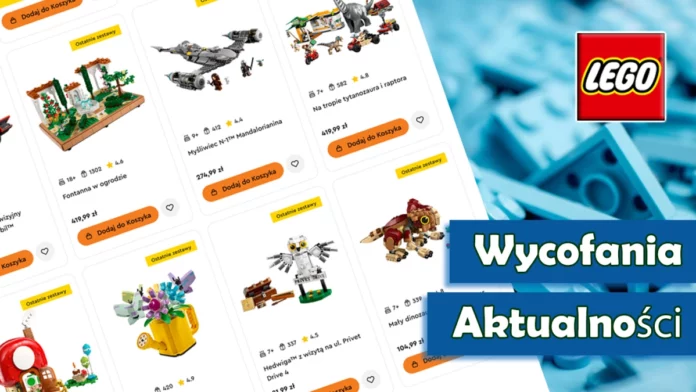 Wycofania LEGO 2026 aktualności