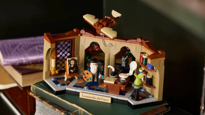 LEGO Hołd dla Leonarda da Vinci